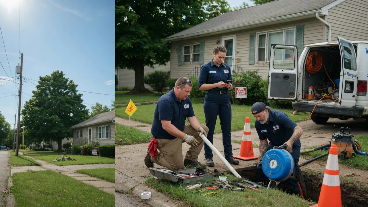 Sewer Line Repair in Edenville, MI near me